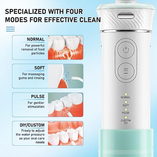 Hangsun Water Flosser Cordless Oral Irrigator Portable