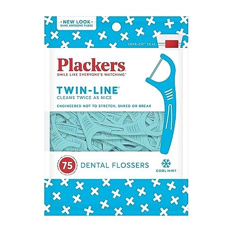 Plackers Twin-Line Dental Flossers