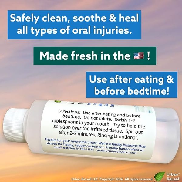 Urban ReLeaf Liquid Oral Wound Cleanser