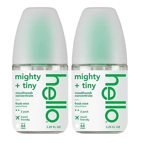 Hello Fresh Mint Mouthwash Concentrate