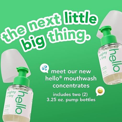 Hello Fresh Mint Mouthwash Concentrate