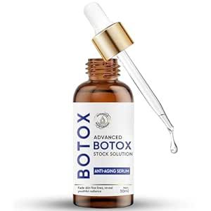 Botox in A Bottle, Botox Face Serum with Vitamin C & E, Botox Stock Solution Facial Serum, Anti Aging & Instant Face Tightening, Reduce Wrinkles