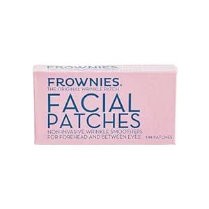 FROWNIES Facial Patches for the Forehead and between eyes, the original wrinkle patch,