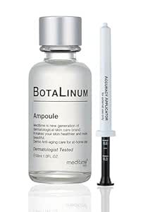 MEDITIME Botalinum Ampoule - Face Serum & Ampoule with 50% Hyaluronic Acid | Face Lifting & Brightening Serum | Hydrating Serum for Face | Firming Ampoule Korean Skin care Serum (1.0 fl. oz.)