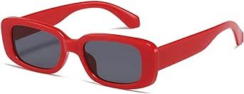 kimorn Rectangle Sunglasses for Women Men Trendy Retro Fashion Sun Glasses 90’s Vintage UV 400 Protection Square Frame K1200