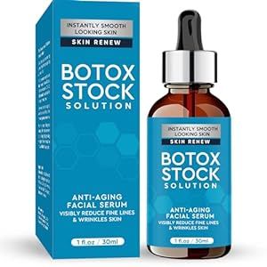 Botox Stock Solution Facial Serum, Anti Aging Serum for Face Skin Hydrating,Reduce Wrinkles, Fine Lines, for Women And Men Botox Facial Serum