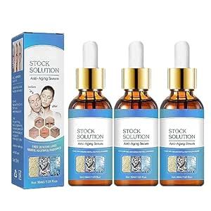 POYNALA 3pcs Botox Face Serum, Botox Stock Solution Facial Serum, Botox Stock Solution Anti-aging Serum, For Reduce Fine Lines, Wrinkles, Plump Skin