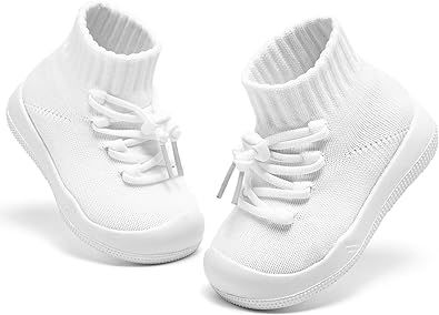 Baby Shoes Boys Girls Non-Slip Baby Sock Shoes Lightweight Infant First Walking Sneakers