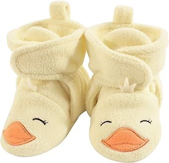 Hudson Baby Unisex-Child Cozy Fleece Booties Slipper Sock